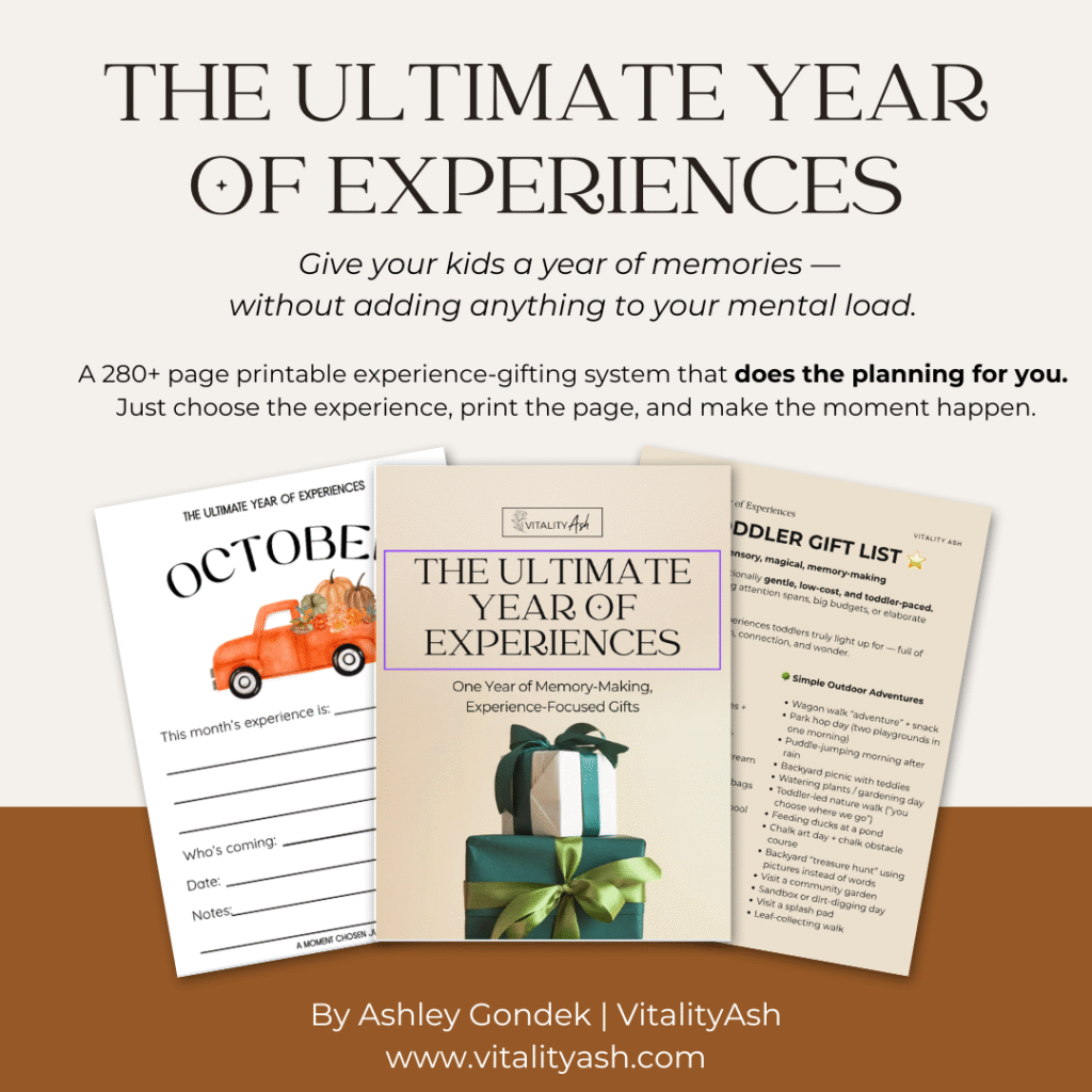 The Ultimate Year of Experiences – Gift Guide for Kids + Families (280+ pages)