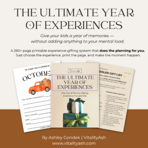 The Ultimate Year of Experiences – Gift Guide for Kids + Families (280+ pages)
