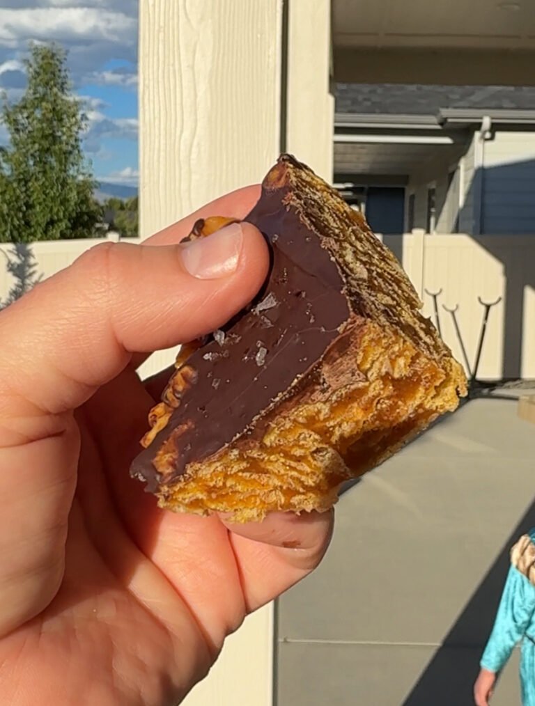 Protein Peanut Butter Cornflake Bars (No Corn Syrup!)